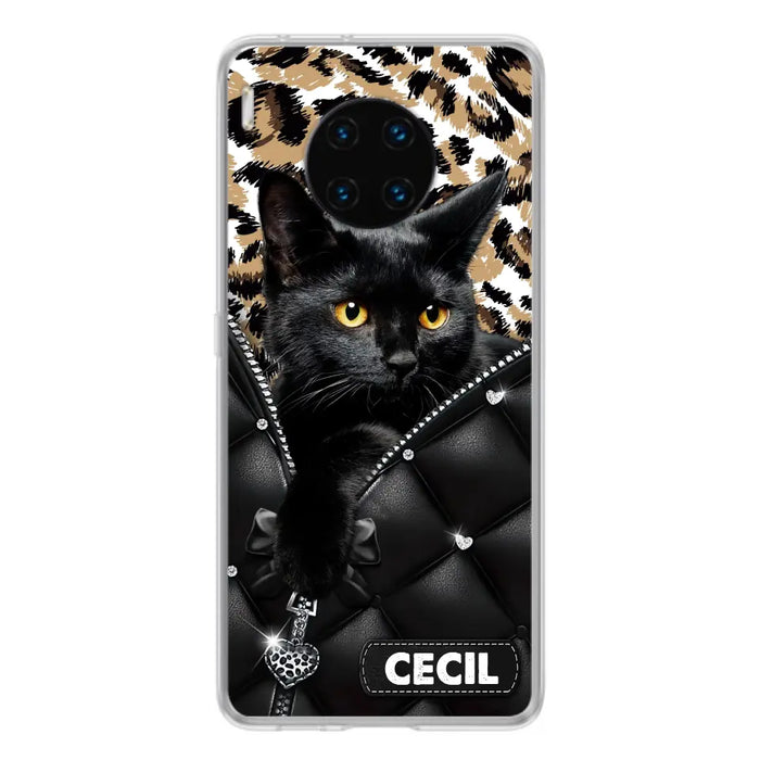 Custom Personalized Cat Phone Case For Oppo/Xiaomi/Huawei - Upload Photo - Gift Idea For Cat Lovers