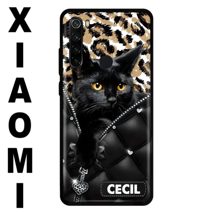 Custom Personalized Cat Phone Case For Oppo/Xiaomi/Huawei - Upload Photo - Gift Idea For Cat Lovers