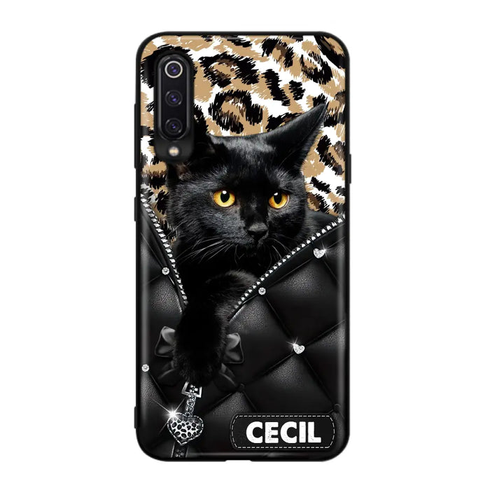 Custom Personalized Cat Phone Case For Oppo/Xiaomi/Huawei - Upload Photo - Gift Idea For Cat Lovers