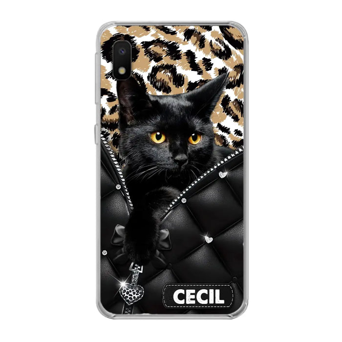 Custom Personalized Cat Phone Case For iPhone/Samsung - Upload Photo - Gift Idea For Cat Lovers