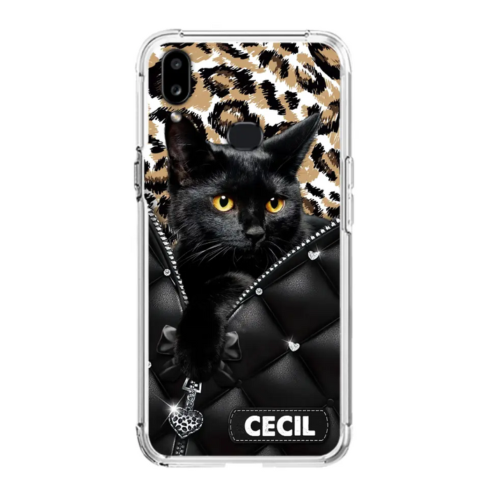 Custom Personalized Cat Phone Case For iPhone/Samsung - Upload Photo - Gift Idea For Cat Lovers