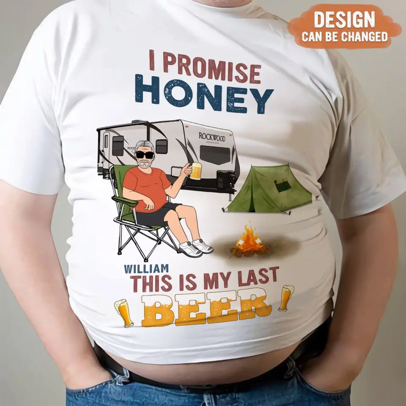 Personalized Camping Dad Drunk Shirt/Pullover Hoodie - Father's Day Gift Idea For Camping Lover - Camping Dad Just Like A Normal Dad Except Much Cooler