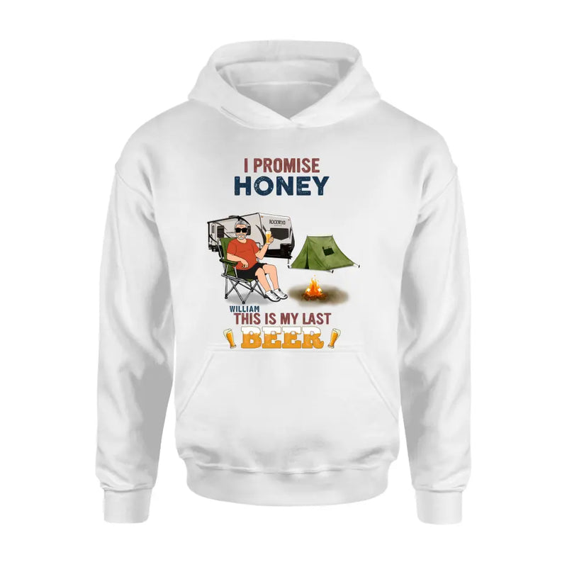 Personalized Camping Dad Drunk Shirt/Pullover Hoodie - Father's Day Gift Idea For Camping Lover - Camping Dad Just Like A Normal Dad Except Much Cooler