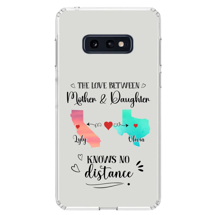 Custom Personalized Mother Daughter Long Distance Phone Case - Gift Idea For Mother And Daughter - Case For iPhone And Samsung