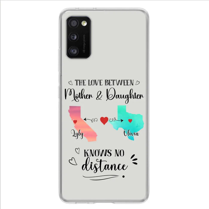 Custom Personalized Mother Daughter Long Distance Phone Case - Gift Idea For Mother And Daughter - Case For iPhone And Samsung