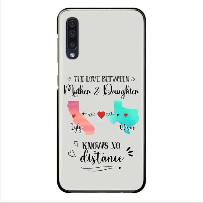 Custom Personalized Mother Daughter Long Distance Phone Case - Gift Idea For Mother And Daughter - Case For iPhone And Samsung