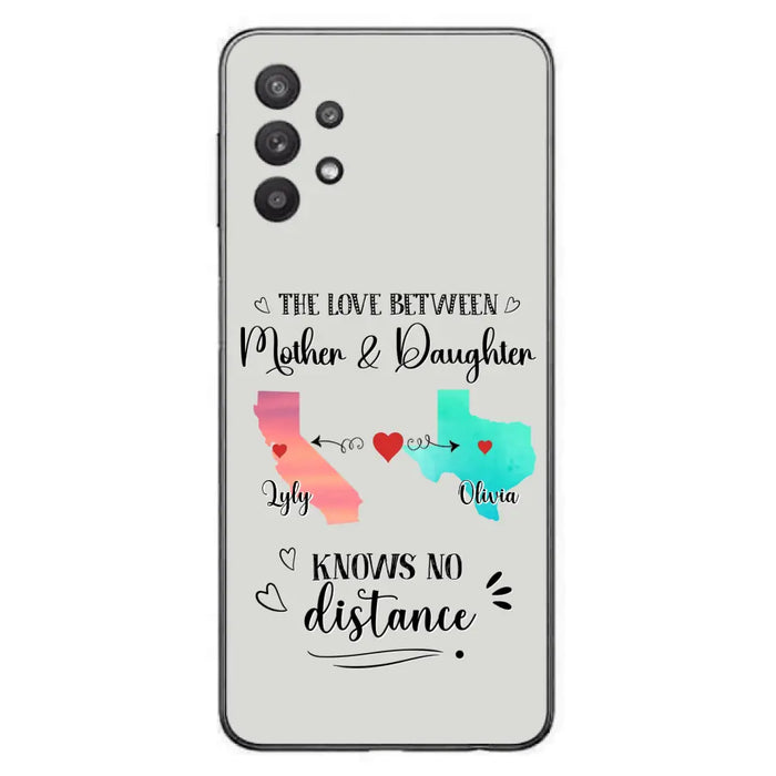 Custom Personalized Mother Daughter Long Distance Phone Case - Gift Idea For Mother And Daughter - Case For iPhone And Samsung