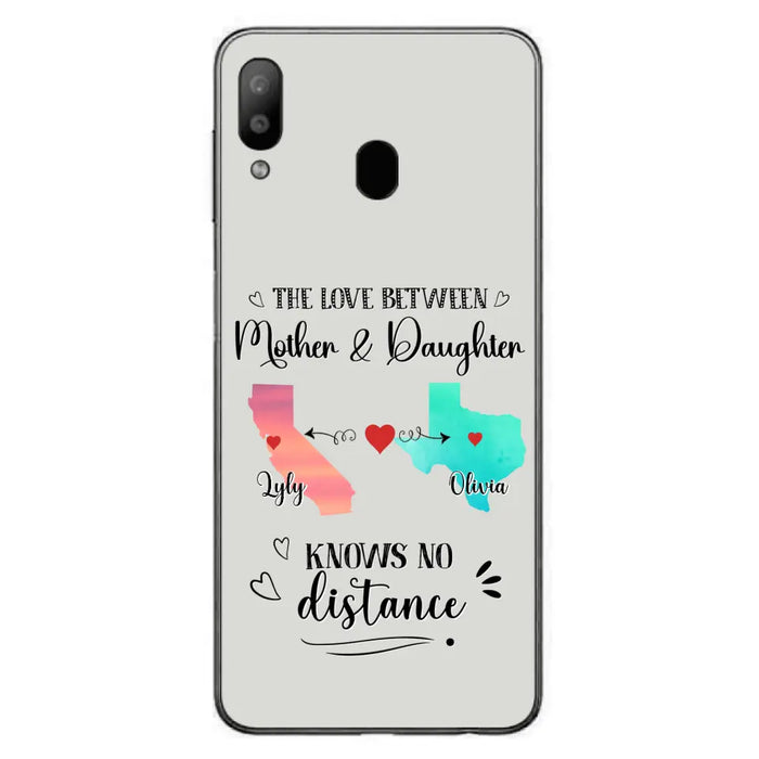 Custom Personalized Mother Daughter Long Distance Phone Case - Gift Idea For Mother And Daughter - Case For iPhone And Samsung