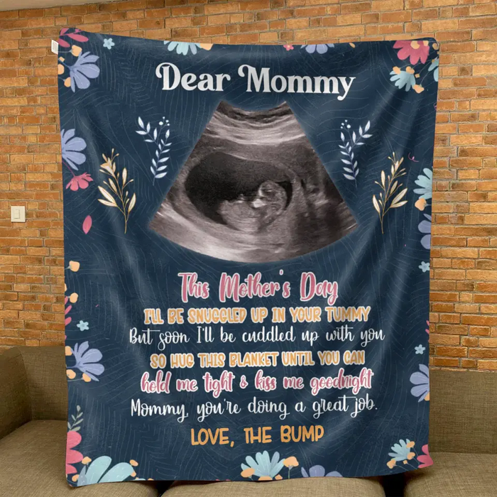 Custom Personalized Dear Mommy Quilt/Fleece Throw Blanket - Gift Idea For Mother's Day - You're Doing A Great Job