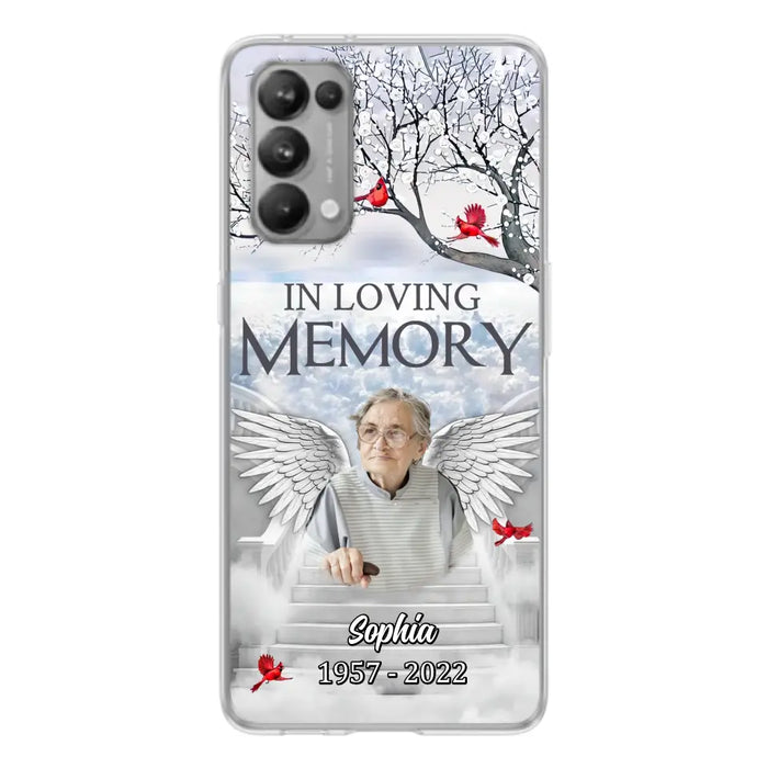 Custom Personalized Memorial Phone Case - Upload Photo - Memorial Gift Idea For Family - In Loving Memory - Case For Oppo/ Xiaomi/ Huawei