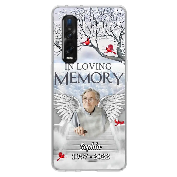 Custom Personalized Memorial Phone Case - Upload Photo - Memorial Gift Idea For Family - In Loving Memory - Case For Oppo/ Xiaomi/ Huawei