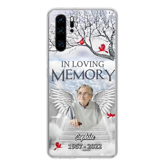 Custom Personalized Memorial Phone Case - Upload Photo - Memorial Gift Idea For Family - In Loving Memory - Case For Oppo/ Xiaomi/ Huawei