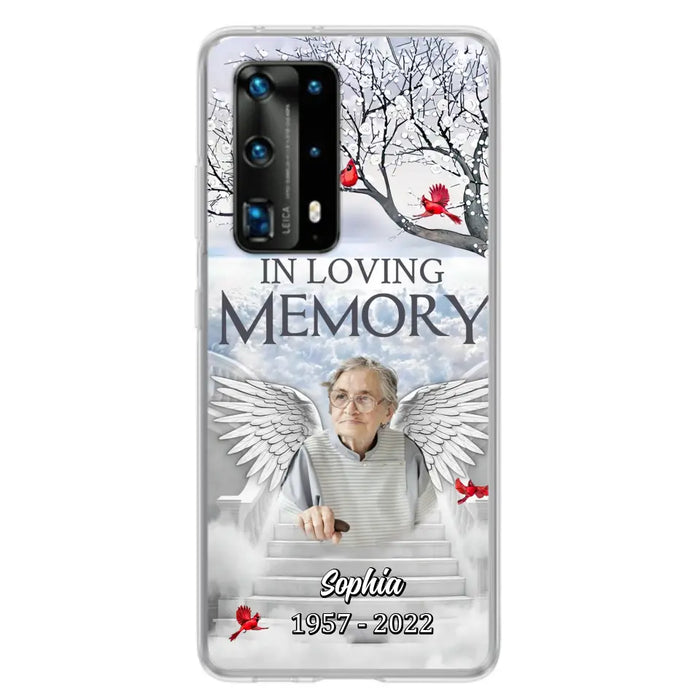 Custom Personalized Memorial Phone Case - Upload Photo - Memorial Gift Idea For Family - In Loving Memory - Case For Oppo/ Xiaomi/ Huawei