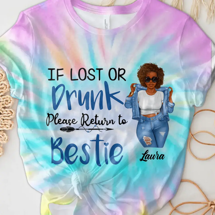 Custom Personalized Bestie T-Shirt - Gift Idea For Friends/ Besties/ Sisters - I'm The Help