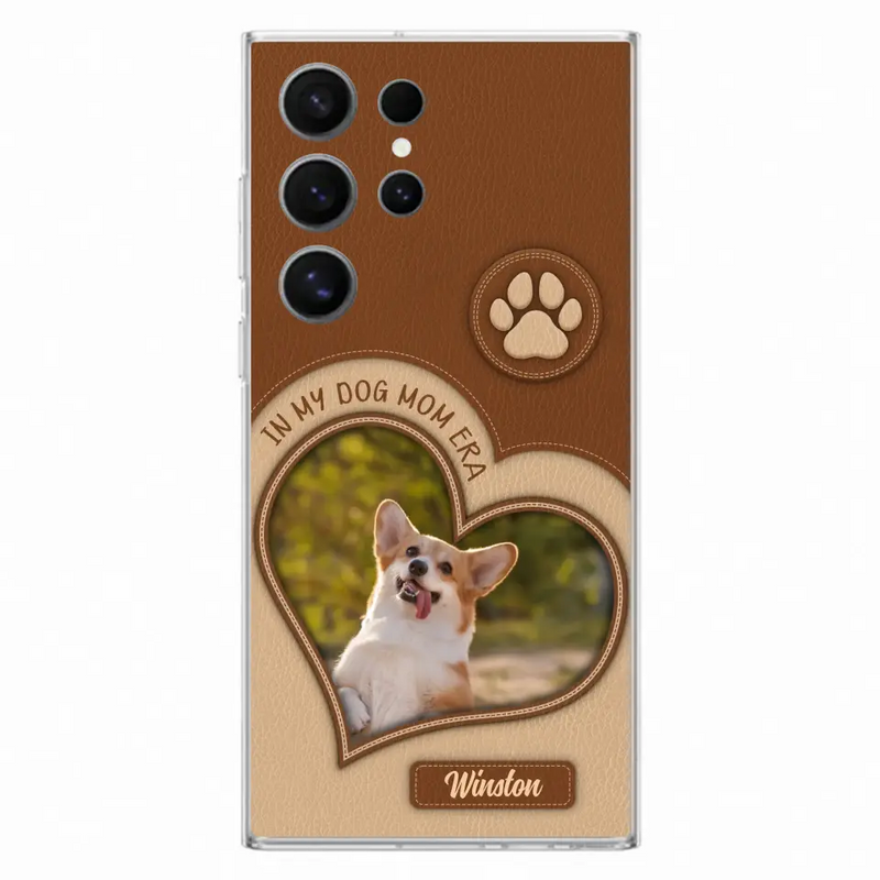 Custom Personalized In My Dog Mom Era Phone Case - Upload Photo - Gift Idea For Dog Lover/ Mother's Day - Case For iPhone/ Samsung