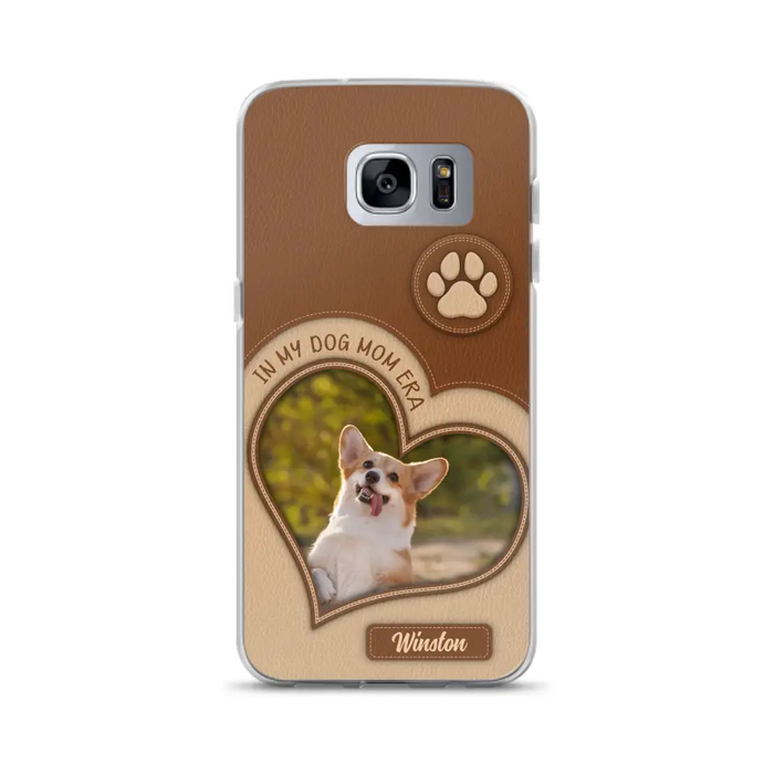 Custom Personalized In My Dog Mom Era Phone Case - Upload Photo - Gift Idea For Dog Lover/ Mother's Day - Case For iPhone/ Samsung