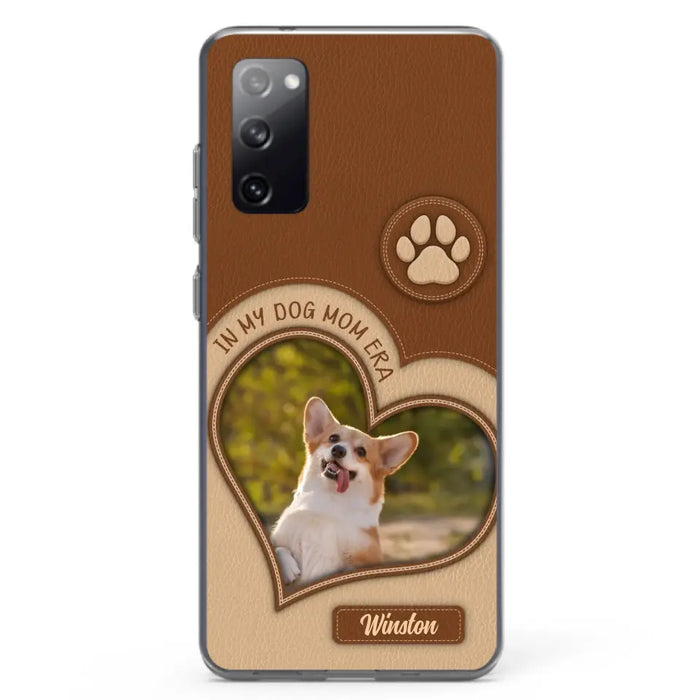 Custom Personalized In My Dog Mom Era Phone Case - Upload Photo - Gift Idea For Dog Lover/ Mother's Day - Case For iPhone/ Samsung