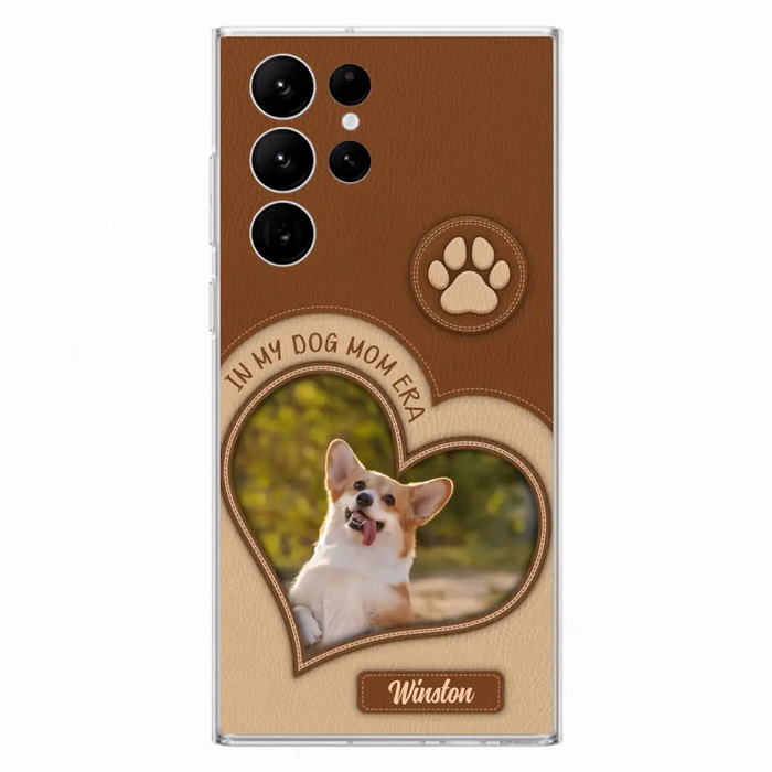 Custom Personalized In My Dog Mom Era Phone Case - Upload Photo - Gift Idea For Dog Lover/ Mother's Day - Case For iPhone/ Samsung