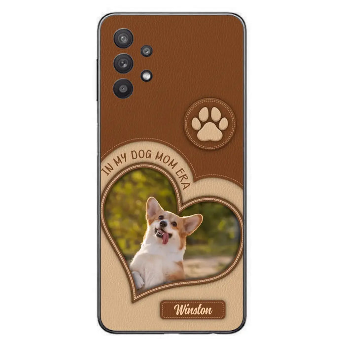 Custom Personalized In My Dog Mom Era Phone Case - Upload Photo - Gift Idea For Dog Lover/ Mother's Day - Case For iPhone/ Samsung