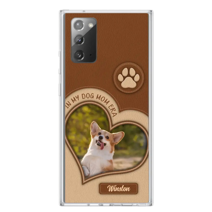 Custom Personalized In My Dog Mom Era Phone Case - Upload Photo - Gift Idea For Dog Lover/ Mother's Day - Case For iPhone/ Samsung