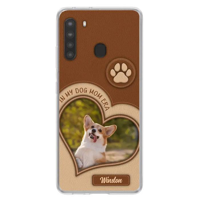 Custom Personalized In My Dog Mom Era Phone Case - Upload Photo - Gift Idea For Dog Lover/ Mother's Day - Case For iPhone/ Samsung