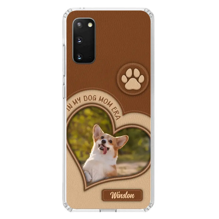 Custom Personalized In My Dog Mom Era Phone Case - Upload Photo - Gift Idea For Dog Lover/ Mother's Day - Case For iPhone/ Samsung