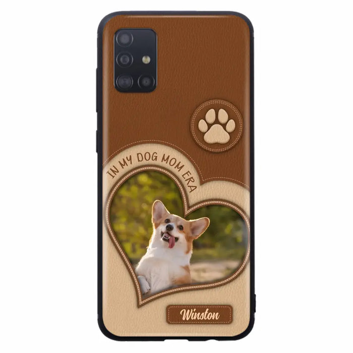 Custom Personalized In My Dog Mom Era Phone Case - Upload Photo - Gift Idea For Dog Lover/ Mother's Day - Case For iPhone/ Samsung