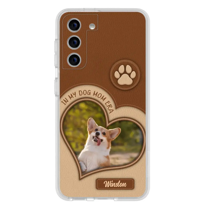 Custom Personalized In My Dog Mom Era Phone Case - Upload Photo - Gift Idea For Dog Lover/ Mother's Day - Case For iPhone/ Samsung