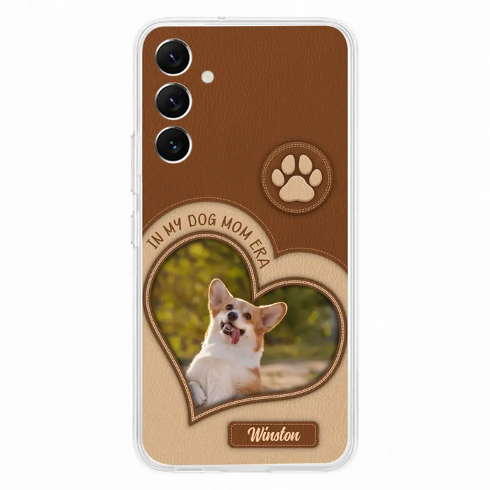 Custom Personalized In My Dog Mom Era Phone Case - Upload Photo - Gift Idea For Dog Lover/ Mother's Day - Case For iPhone/ Samsung