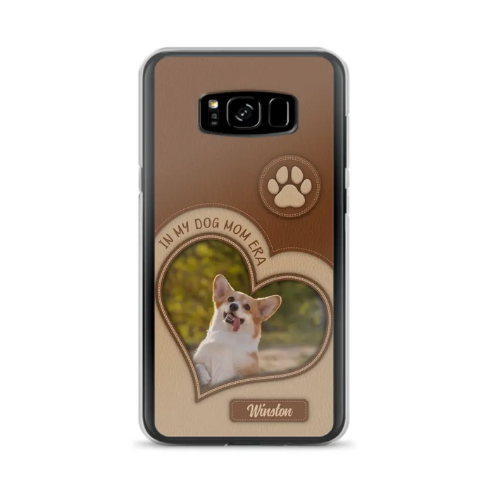 Custom Personalized In My Dog Mom Era Phone Case - Upload Photo - Gift Idea For Dog Lover/ Mother's Day - Case For iPhone/ Samsung