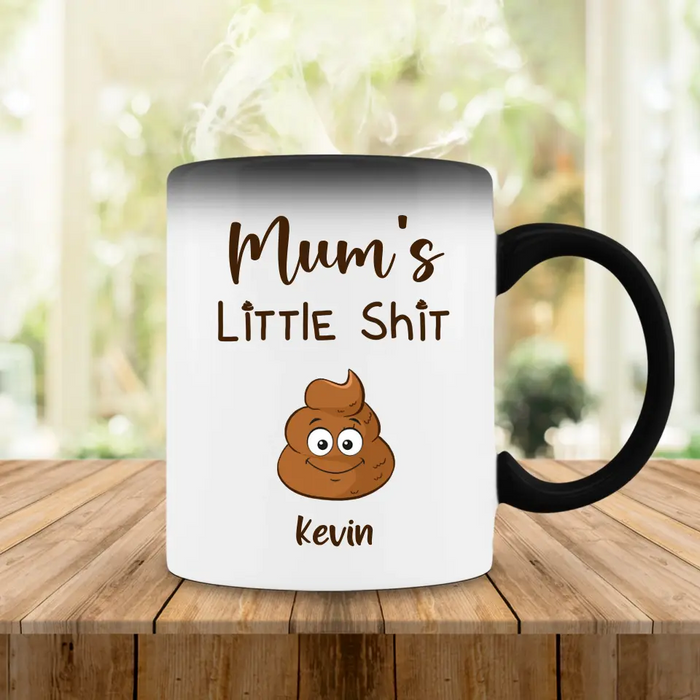 Custom Personalized Funny Color Changing Beverage Mug - Upto 10 Children - Funny Gift Idea for Mother's Day/Father's Day