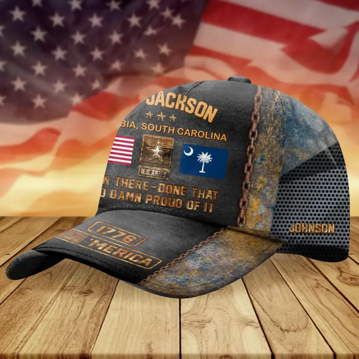 Custom Personalized Veteran Baseball Cap - Gift For Veteran/ Birthday Gift - Been There Done That