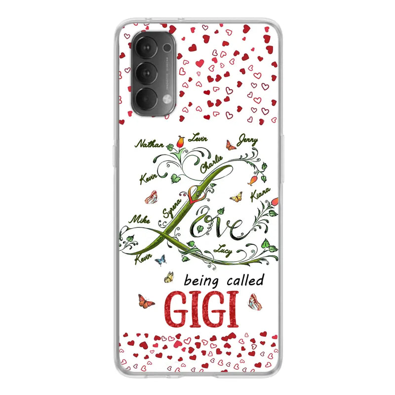 Personalized Grandma Phone Case - Up to 10 Kids - Mother's Day Gift Idea For Grandma - Love Being Called Grandma - Case For Oppo/Huawei/Xiaomi