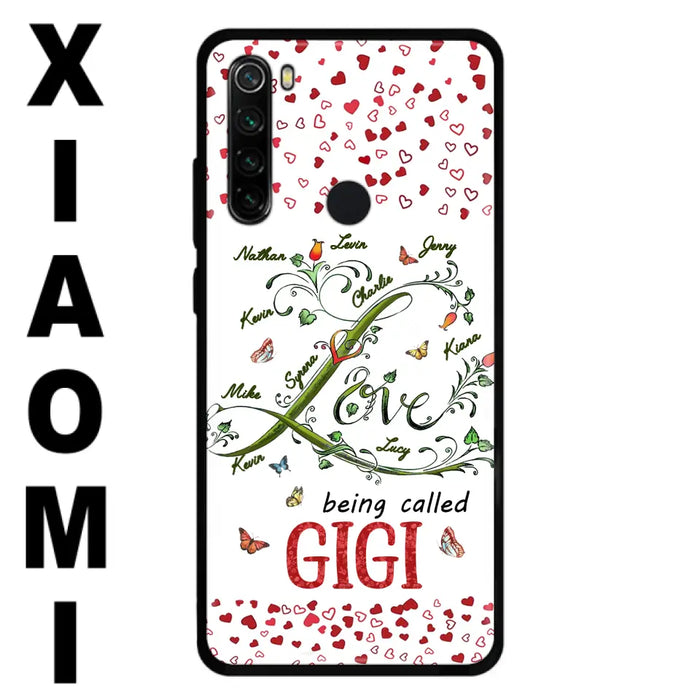 Custom Personalized Grandma Phone Case - Upto 10 Kids - Mother's Day Gift Idea For Grandma - Love Being Called Grandma - Case For Oppo/ Huawei/ Xiaomi