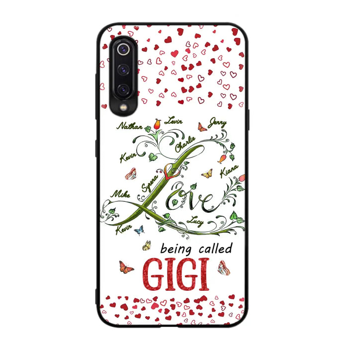 Custom Personalized Grandma Phone Case - Upto 10 Kids - Mother's Day Gift Idea For Grandma - Love Being Called Grandma - Case For Oppo/ Huawei/ Xiaomi