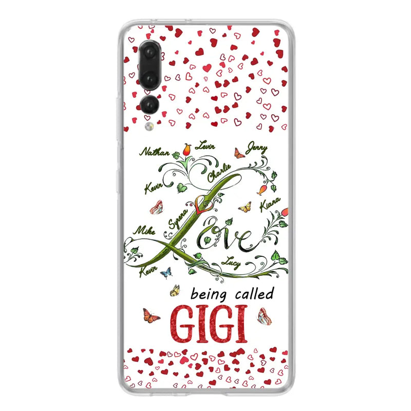 Personalized Grandma Phone Case - Up to 10 Kids - Mother's Day Gift Idea For Grandma - Love Being Called Grandma - Case For Oppo/Huawei/Xiaomi