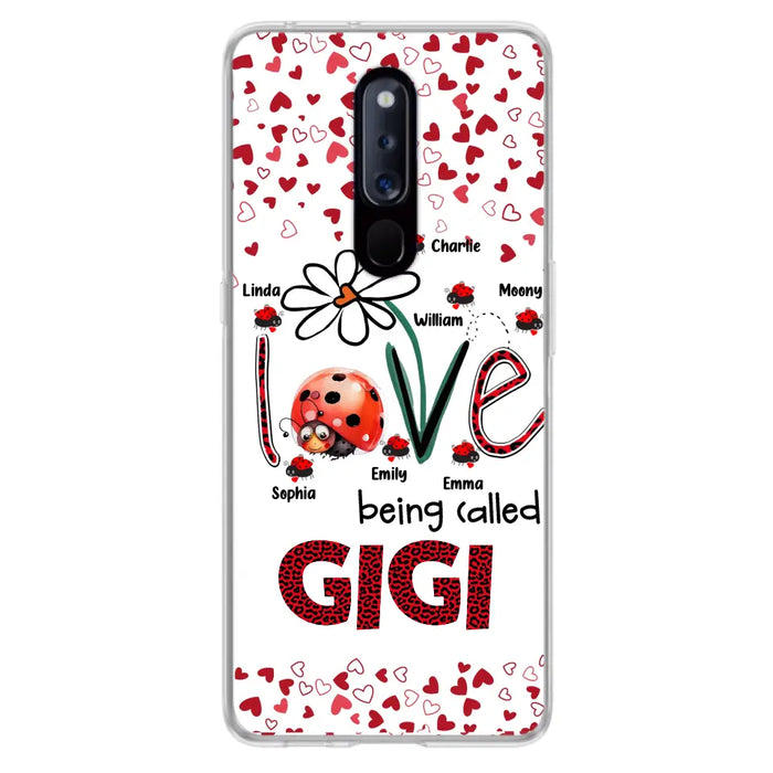 Custom Personalized Grandma Phone Case - Gift Idea For Grandma - Upto 7 Kids - Love Being Called Gigi - Cases For Oppo/Xiaomi/Huawei