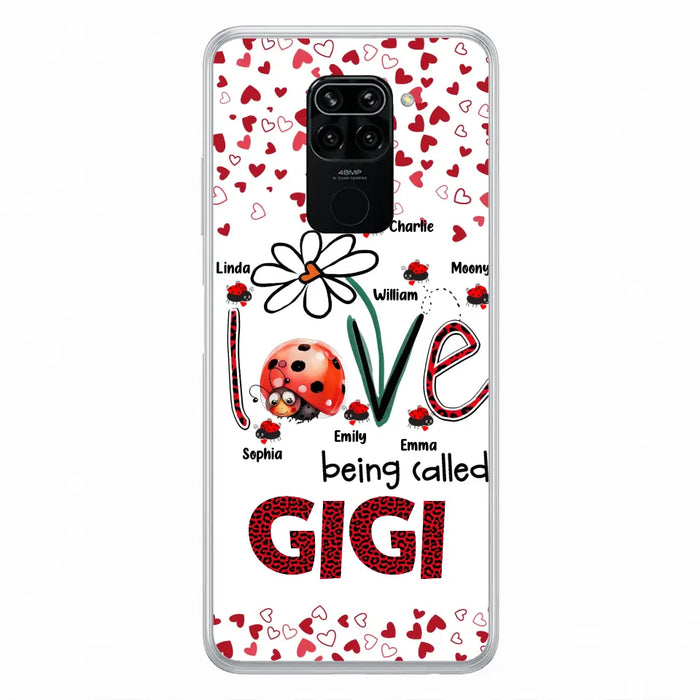 Custom Personalized Grandma Phone Case - Gift Idea For Grandma - Upto 7 Kids - Love Being Called Gigi - Cases For Oppo/Xiaomi/Huawei