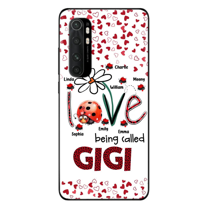 Custom Personalized Grandma Phone Case - Gift Idea For Grandma - Upto 7 Kids - Love Being Called Gigi - Cases For Oppo/Xiaomi/Huawei