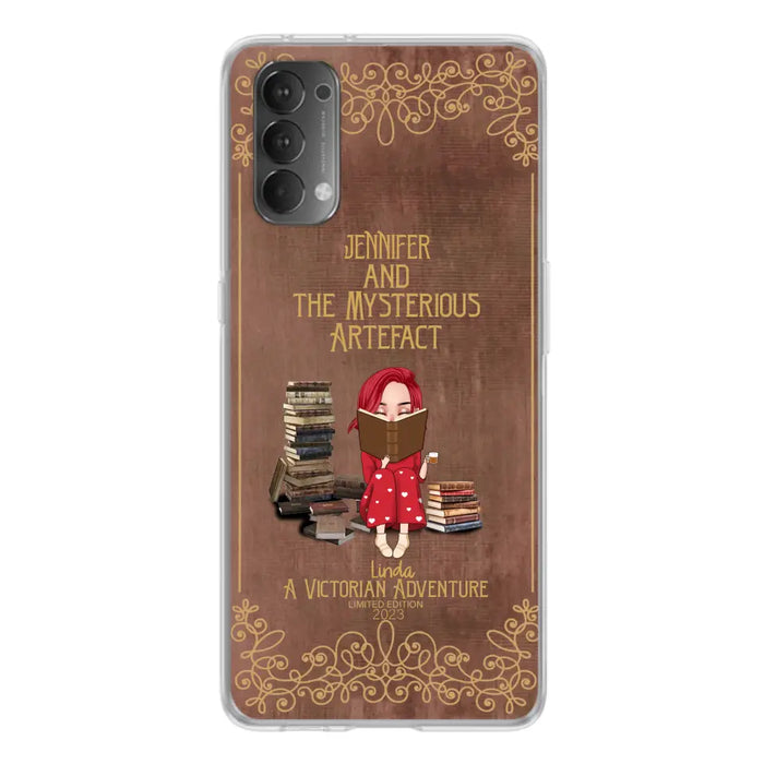 Custom Personalized Reading Girl Phone Case - Gift Idea For Reading Lovers - Mysterious Artefact - Cases For Oppo/Xiaomi/Huawei