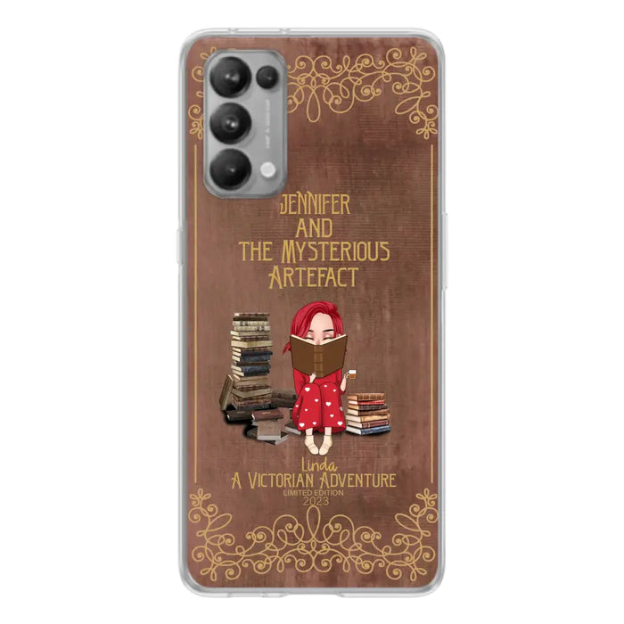 Custom Personalized Reading Girl Phone Case - Gift Idea For Reading Lovers - Mysterious Artefact - Cases For Oppo/Xiaomi/Huawei