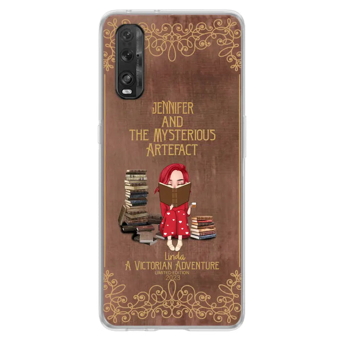 Custom Personalized Reading Girl Phone Case - Gift Idea For Reading Lovers - Mysterious Artefact - Cases For Oppo/Xiaomi/Huawei