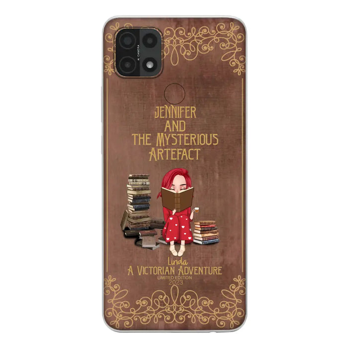 Custom Personalized Reading Girl Phone Case - Gift Idea For Reading Lovers - Mysterious Artefact - Cases For Oppo/Xiaomi/Huawei