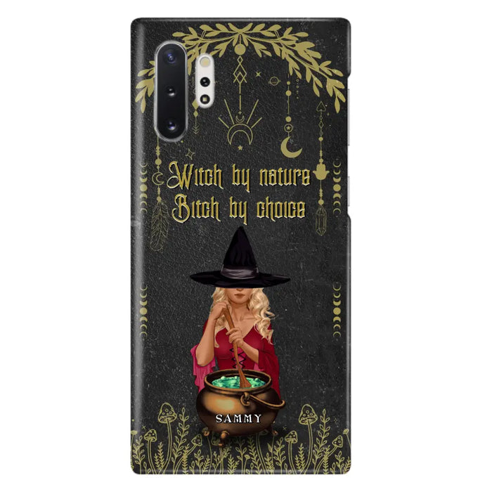 Custom Personalized Witch Phone Case - Gift Idea For Friends/Sisters/Wicca Decor/Pagan Decor - In My Kitchen Filled With Care I Welcome Water Earth Fire Air - Case for iPhone/Samsung