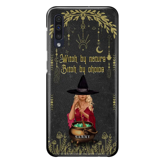 Custom Personalized Witch Phone Case - Gift Idea For Friends/Sisters/Wicca Decor/Pagan Decor - In My Kitchen Filled With Care I Welcome Water Earth Fire Air - Case for iPhone/Samsung