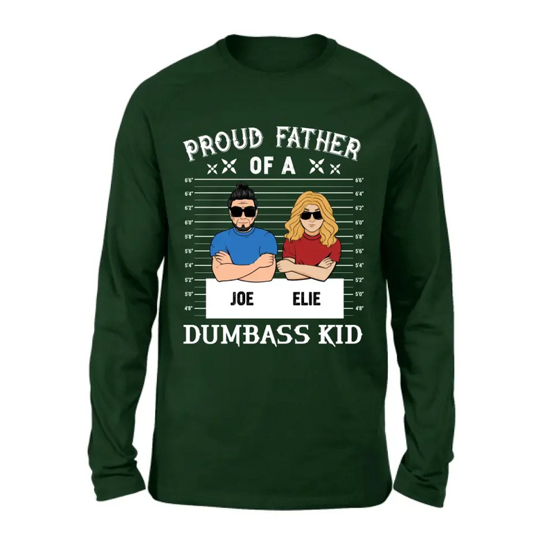 Personalized Dad/Mom And Daughter/Son Shirt/Hoodie - Gift Idea For Father's Day From Daughter/Son