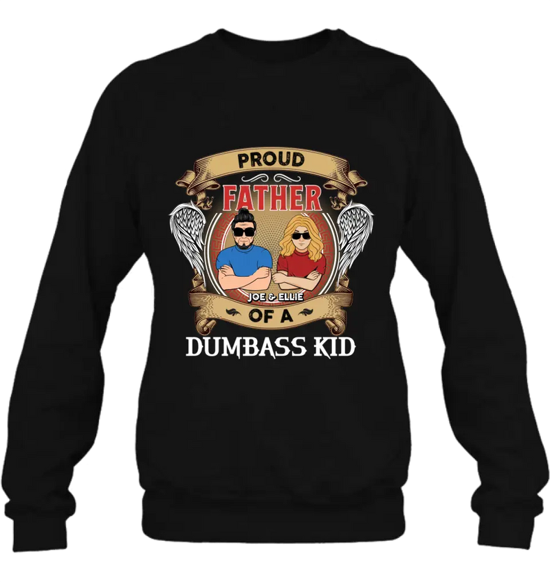 Personalized Dad/Mom And Daughter/Son Shirt/Hoodie - Gift Idea For Father's Day/Mother's Day From Daughter/Son