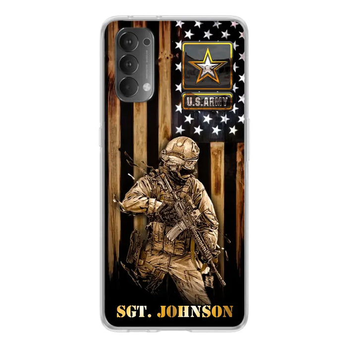 Custom Personalized Veteran Phone Case - Gift Idea For Veteran/ Soldier - Case For Xiaomi/Oppo/Huawei