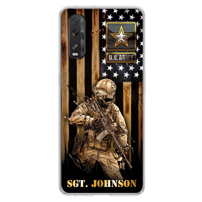 Custom Personalized Veteran Phone Case - Gift Idea For Veteran/ Soldier - Case For Xiaomi/Oppo/Huawei