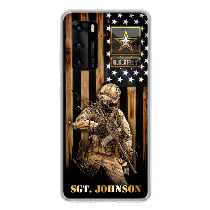 Custom Personalized Veteran Phone Case - Gift Idea For Veteran/ Soldier - Case For Xiaomi/Oppo/Huawei